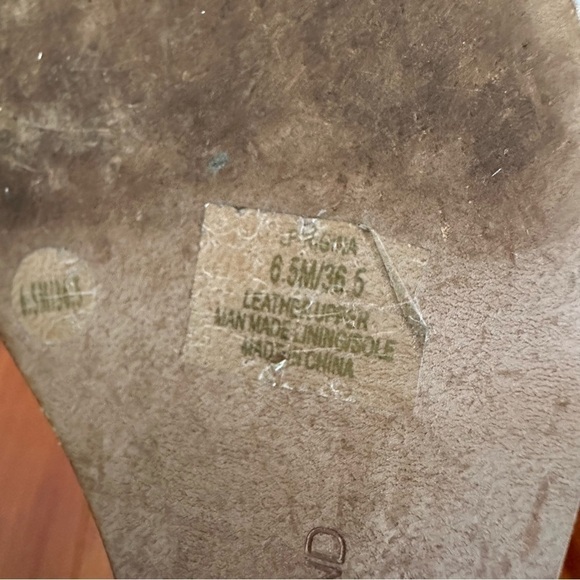 Lucky Brand Risza Open Toe Platform Wedges Leather Sandals - Picture 14 of 14